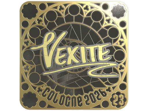 印花 | vexite (金色，排名) | 2026年科隆锦标赛