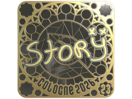 印花 | story (金色,排名) | 2026年科隆锦标赛