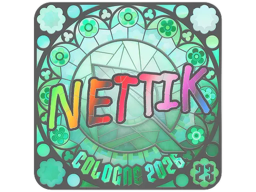 印花 | nettik (全息，排名) | 2026年科隆锦标赛