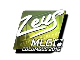 印花 | Zeus（闪亮）| 2016年 MLG 哥伦布锦标赛