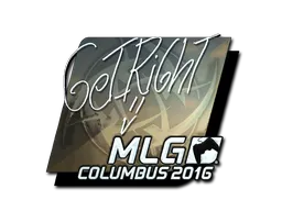 印花 | GeT_RiGhT（闪亮）| 2016年 MLG 哥伦布锦标赛