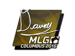 印花 | DAVEY | 2016年 MLG 哥伦布锦标赛