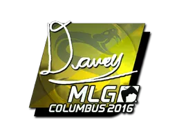 印花 | DAVEY（闪亮）| 2016年 MLG 哥伦布锦标赛