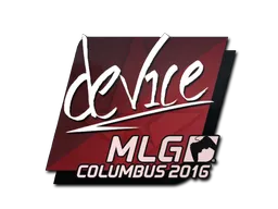 印花 | device | 2016年 MLG 哥伦布锦标赛