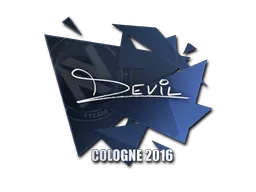 印花 | DEVIL | 2016年科隆锦标赛