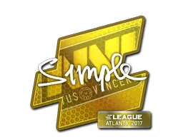 印花 | s1mple | 2017年亚特兰大锦标赛