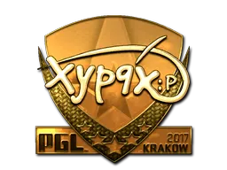 印花 | Xyp9x(金色)| 2017年克拉科夫锦标赛