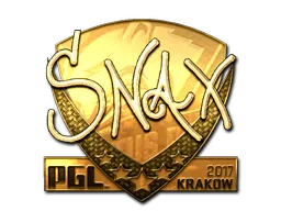 印花 | Snax（金色）| 2017年克拉科夫锦标赛