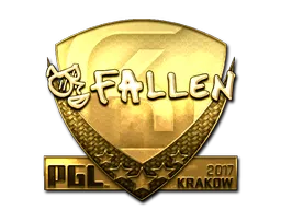 印花 | FalleN（金色）| 2017年克拉科夫锦标赛