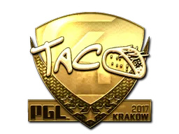 印花 | TACO(金色)| 2017年克拉科夫锦标赛