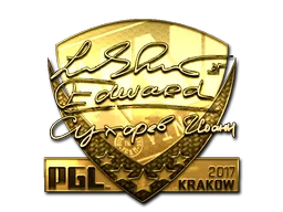 印花 | Edward（金色）| 2017年克拉科夫锦标赛