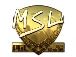印花 | MSL（金色）| 2017年克拉科夫锦标赛