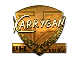印花 | karrigan(金色)| 2017年克拉科夫锦标赛
