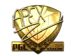 印花 | apEX（金色）| 2017年克拉科夫锦标赛