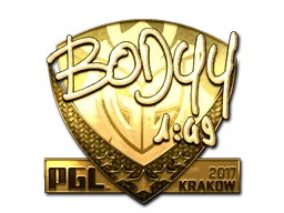 印花 | bodyy(金色)| 2017年克拉科夫锦标赛