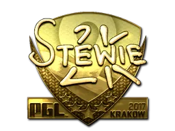 印花 | Stewie2K（金色）| 2017年克拉科夫锦标赛