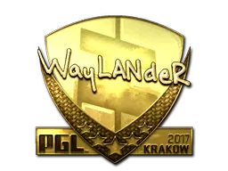 印花 | wayLander（金色）| 2017年克拉科夫锦标赛