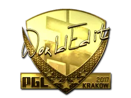印花 | WorldEdit（金色）| 2017年克拉科夫锦标赛