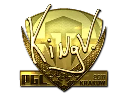 印花 | kNgV-（金色）| 2017年克拉科夫锦标赛