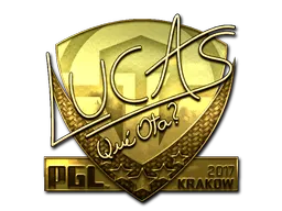 印花 | LUCAS1(金色)| 2017年克拉科夫锦标赛