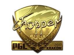 印花 | chopper（金色）| 2017年克拉科夫锦标赛