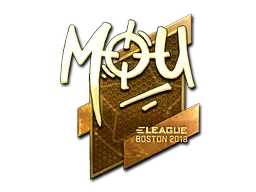 印花 | mou（金色）| 2018年波士顿锦标赛