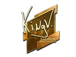 印花 | kNgV-（金色）| 2018年波士顿锦标赛