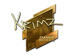 印花 | KRIMZ(金色)| 2018年波士顿锦标赛