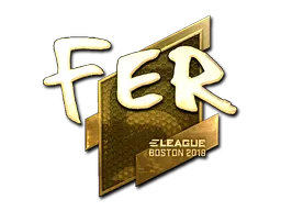 印花 | fer(金色)| 2018年波士顿锦标赛