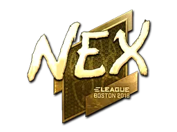 印花 | nex（金色）| 2018年波士顿锦标赛