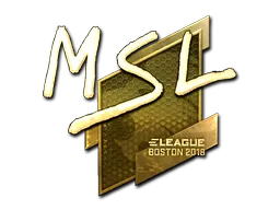 印花 | MSL（金色）| 2018年波士顿锦标赛