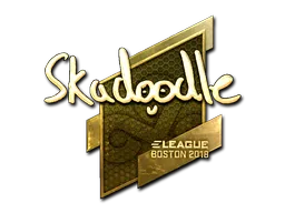 印花 | Skadoodle（金色）| 2018年波士顿锦标赛