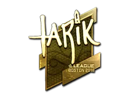 印花 | tarik（金色）| 2018年波士顿锦标赛