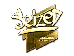印花 | seized（金色）| 2018年波士顿锦标赛