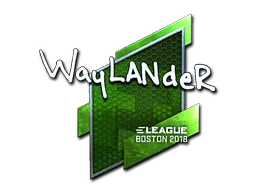 印花 | wayLander(闪亮)| 2018年波士顿锦标赛