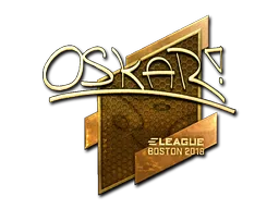 印花 | oskar（金色）| 2018年波士顿锦标赛