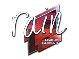 印花 | rain(闪亮)| 2018年波士顿锦标赛