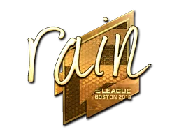 印花 | rain(金色)| 2018年波士顿锦标赛