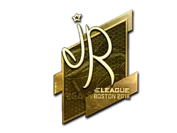 印花 | jR（金色）| 2018年波士顿锦标赛