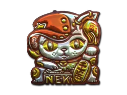 印花 | 招财猫（闪亮）
