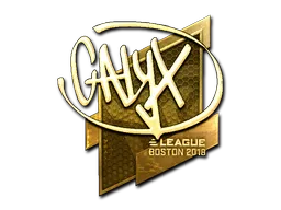 印花 | Calyx(金色)| 2018年波士顿锦标赛