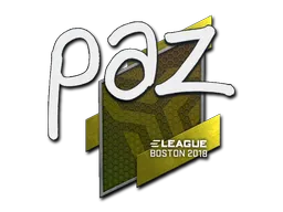 印花 | paz | 2018年波士顿锦标赛