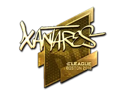印花 | XANTARES（金色）| 2018年波士顿锦标赛