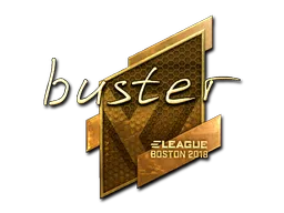 印花 | buster（金色）| 2018年波士顿锦标赛