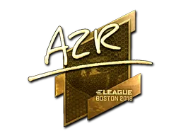 印花 | AZR（金色）| 2018年波士顿锦标赛
