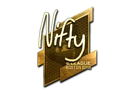 印花 | Nifty（金色）| 2018年波士顿锦标赛