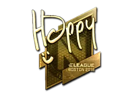 印花 | Happy(金色)| 2018年波士顿锦标赛