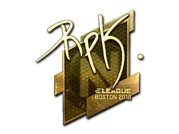 印花 | RpK（金色）| 2018年波士顿锦标赛