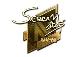 印花 | ScreaM（金色）| 2018年波士顿锦标赛