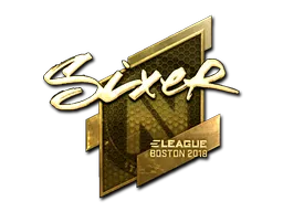 印花 | SIXER（金色）| 2018年波士顿锦标赛